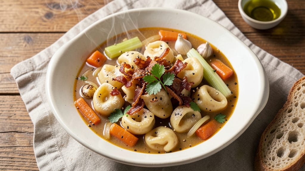 Best Tortellini Soup Recipe Ever: Cheesy Pasta Ribbons in Velvety Broth
