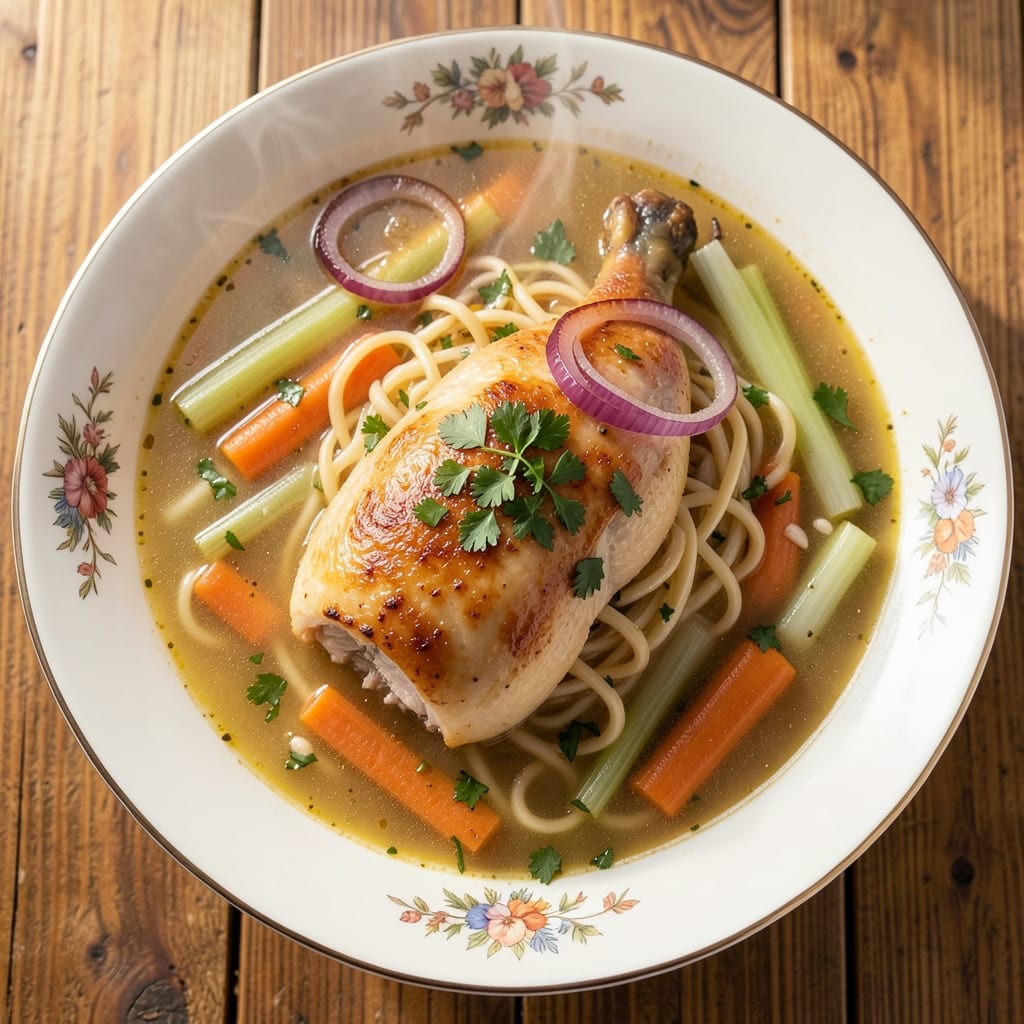 5 Star Homemade Chicken Noodle Soup Recipe: Grandma-Style Warmth in Every Bowl