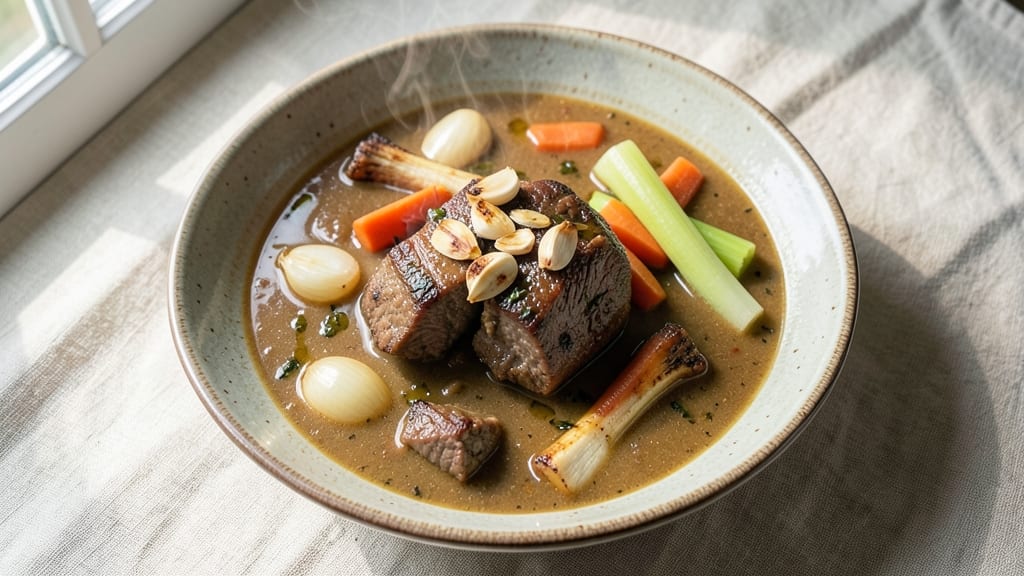 Beef Soup Bone Stew Recipe: Deep-Roasted Bones Unlock Richness
