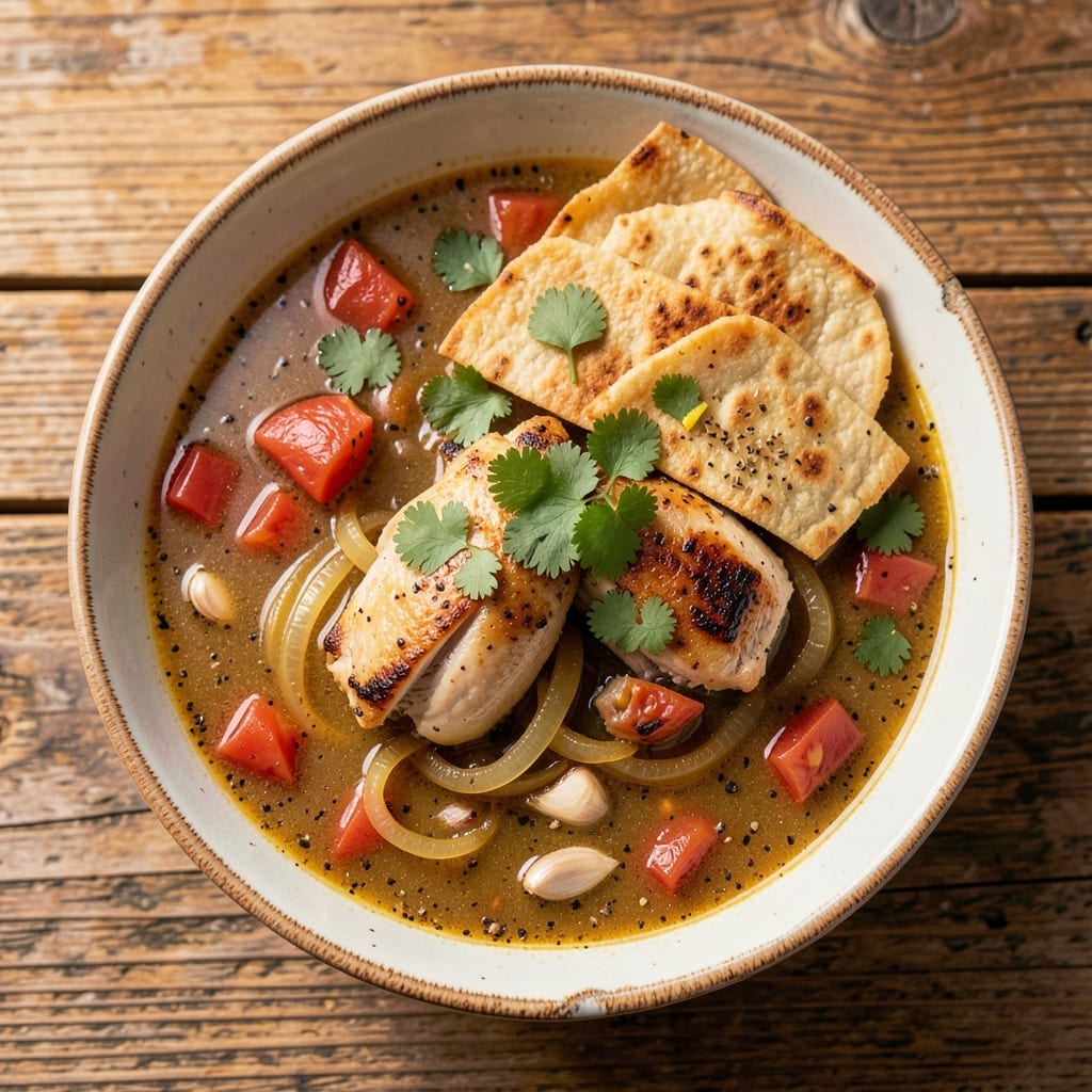Abuelos Chicken Tortilla Soup Recipe: Smoky Cumin and Charred Tortilla Crunch Fusion