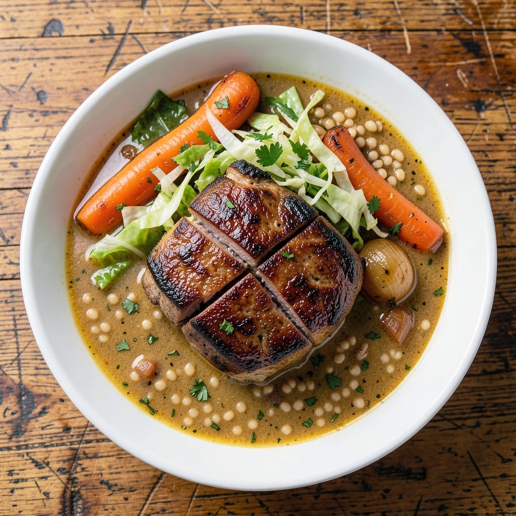 Aatu Kaal Soup Recipe: Toasted Spice and Barley Crunch Fusion