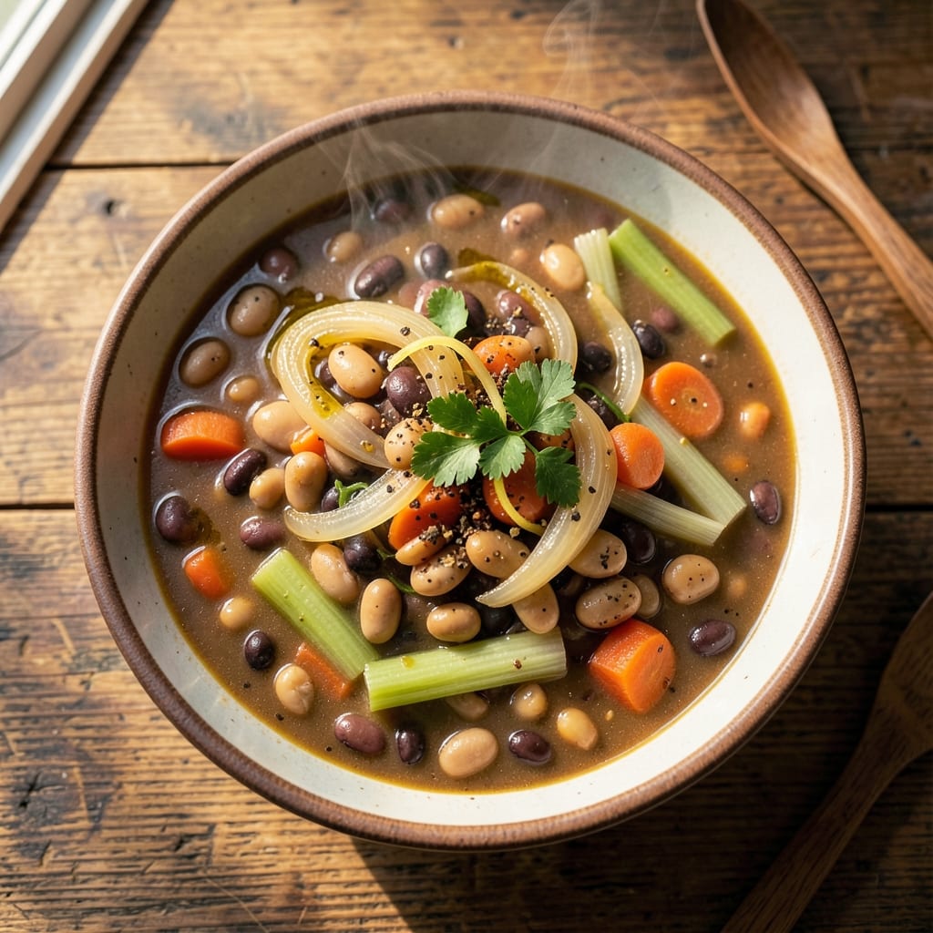 15 Bean Vegetable Soup Recipe: Pantry-to-Pot Heartiness in One Pot