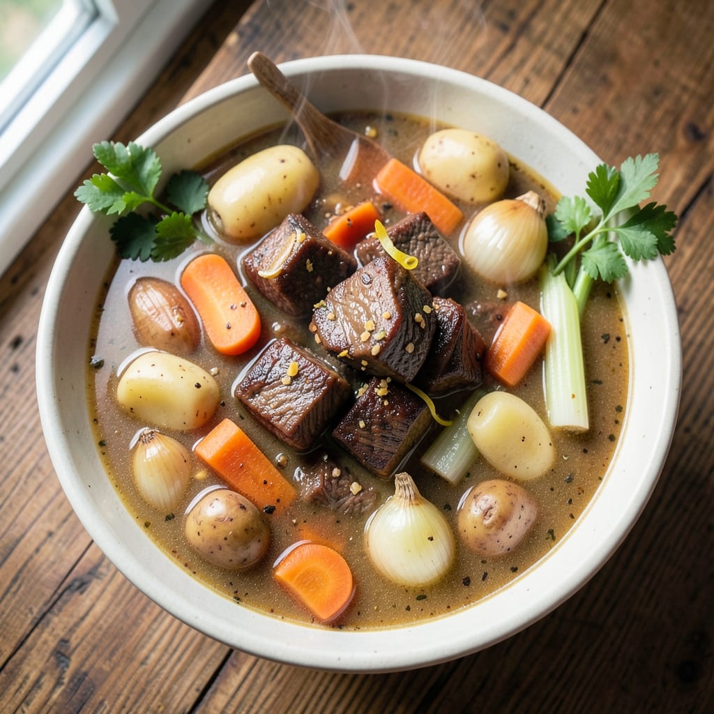 10-Vegetable Beef Soup Recipe: Hearty Winter Stew With Umami Depth