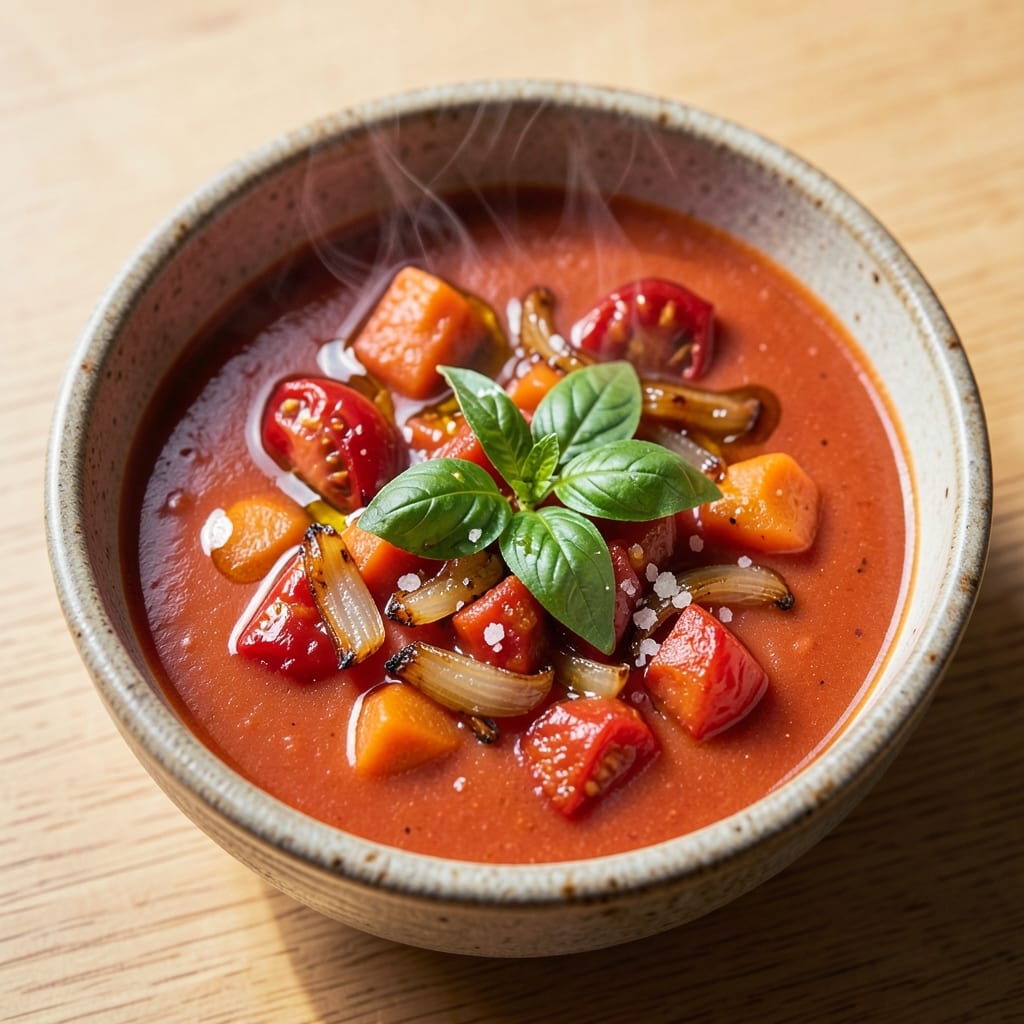 Air Fryer Tomato Soup Recipe with Fresh Tomatoes: Bright, Fresh Flavor in 20 Minutes