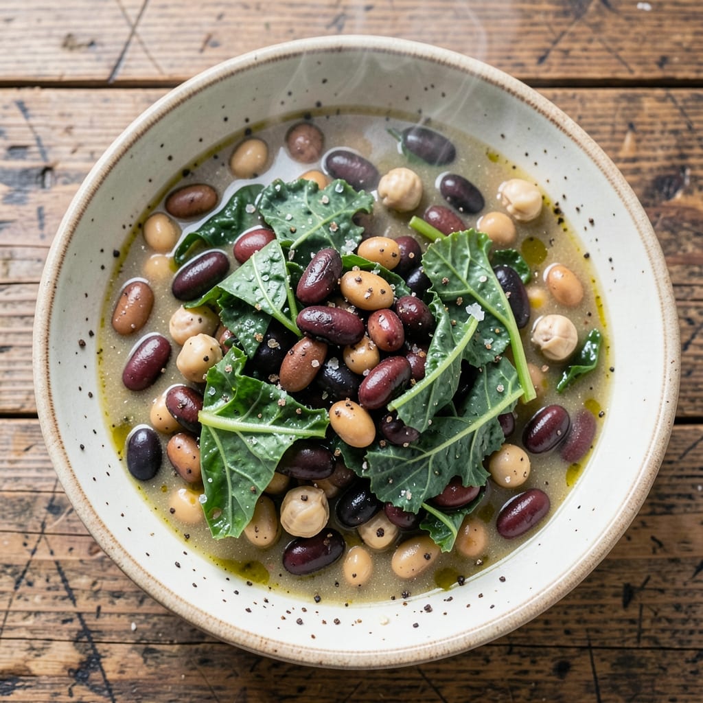 15 Bean Soup With Greens Recipe: Pantry-to-Pot Heartiness in One Pot