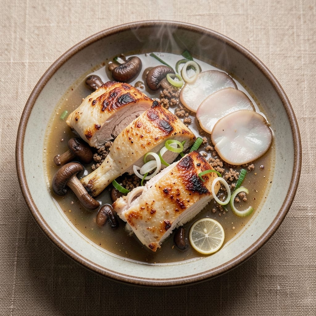 Abalone Chicken Soup Recipe: Luxurious Seafood and Herb Infusion