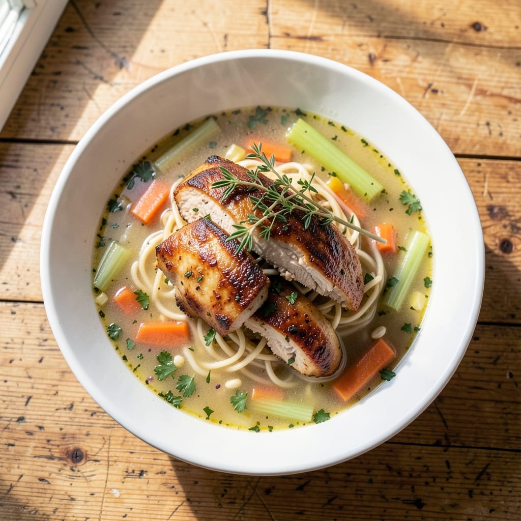 Alix Earle's Chicken Noodle Soup Recipe: Homestyle Warmth in One Pot