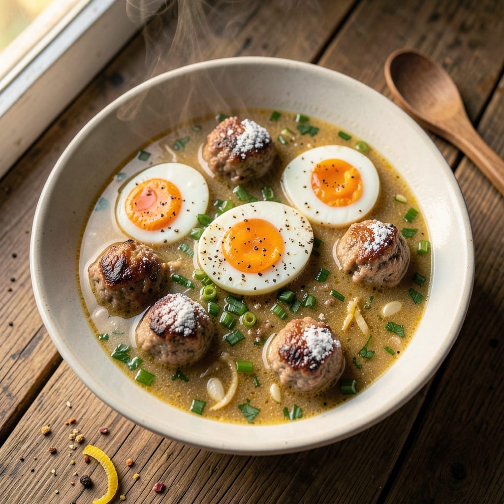 Albondigas Soup Recipe Filipino: Savory Meatballs in Tomato-Ginger Broth