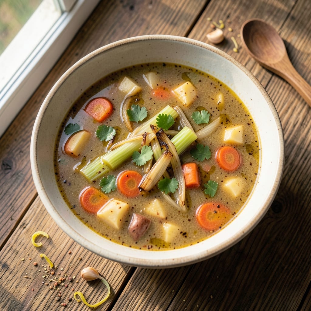 Adam Ragusea Vegetable Soup Recipe: Rustic Pantry-to-Pot Simmer with Toasted Herb Depth