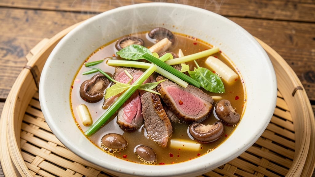 Beef Tom Yum Soup Recipe: Spicy Lime-Kissed Broth With Tender Beef Bites