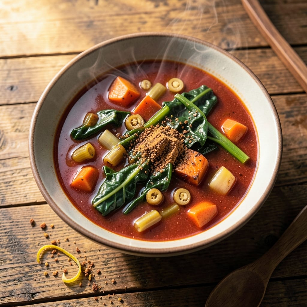 African American Vegetable Soup Recipe: Collard-Green Richness with Smoky Ham Depth