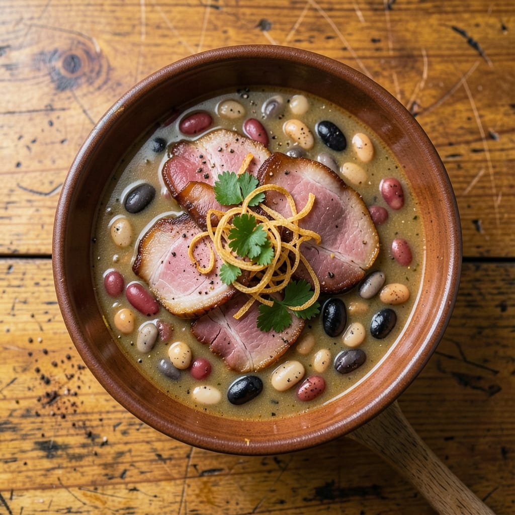 Five Bean and Ham Soup Recipe: Hearty Winter Stew With Smoky Depth