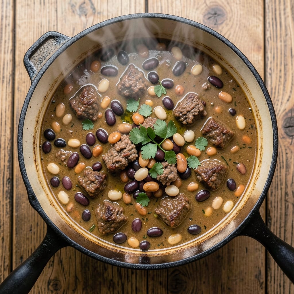 15 Bean Soup Recipe with Ground Beef: Hearty One-Pot Winter Feast