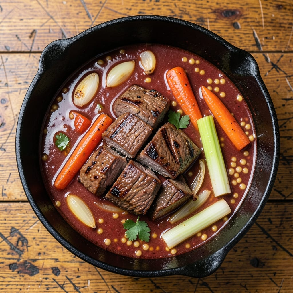 54th Street Outlaw Steak Soup Recipe: Smoky Beef and Barley Depth in One Pot