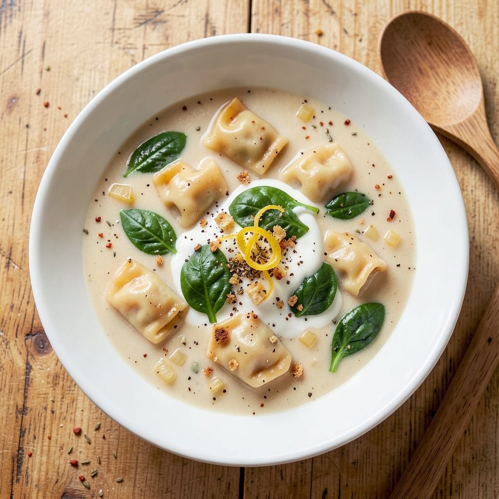 Aldi Tortellini and Spinach Soup Recipe: One-Pot Creamy Green Comfort