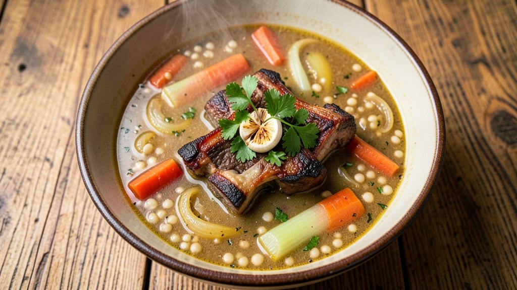 Beef Barley Soup Recipe With Soup Bones: Bone-Braised Richness in One Pot