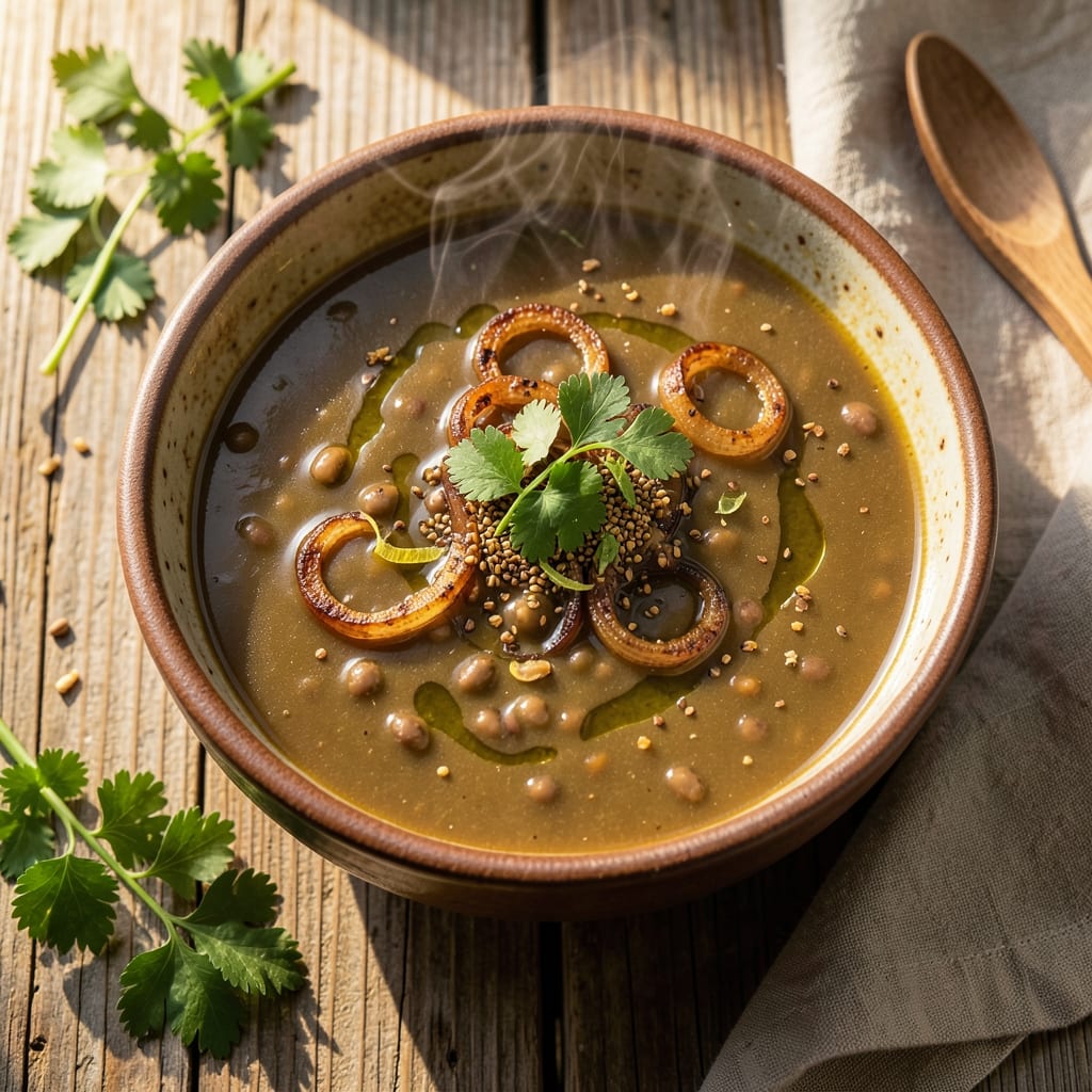 Aladdin's Eatery Lentil Soup Recipe: Toasted Spice and Lemon Zest Brightness in One Pot