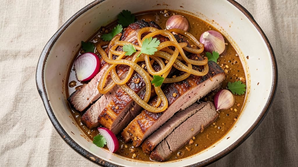Brisket Crock Pot Recipe with Onion Soup Mix: Smoky-Sweet Fall-Apart Tenderness