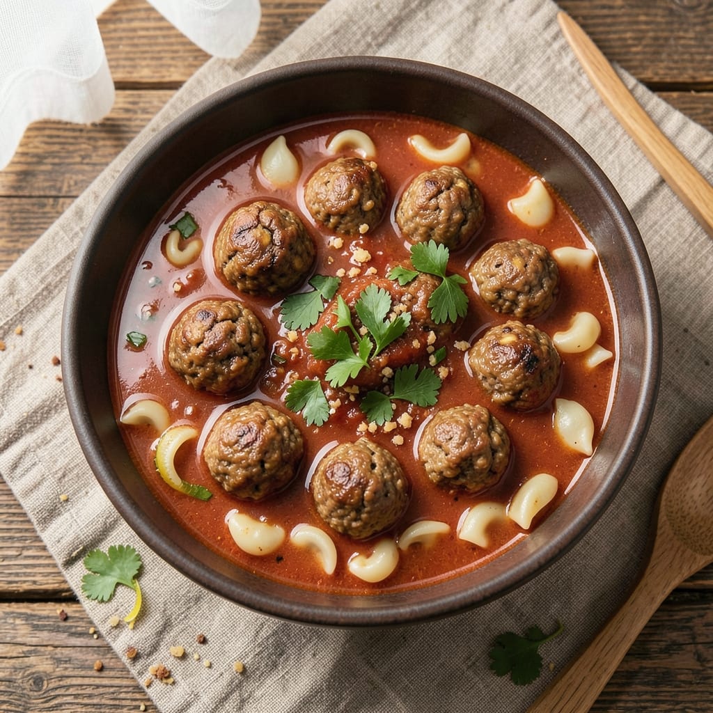 Albondigas Soup Recipe Instant Pot: Meatballs That Melt in Rich Tomato Cream