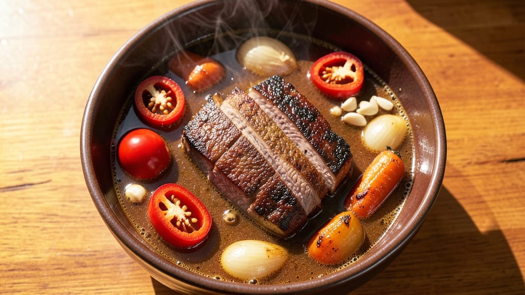 Beef Pepper Pot Soup Recipe: Smoky Spice-Kissed Comfort in One Pot