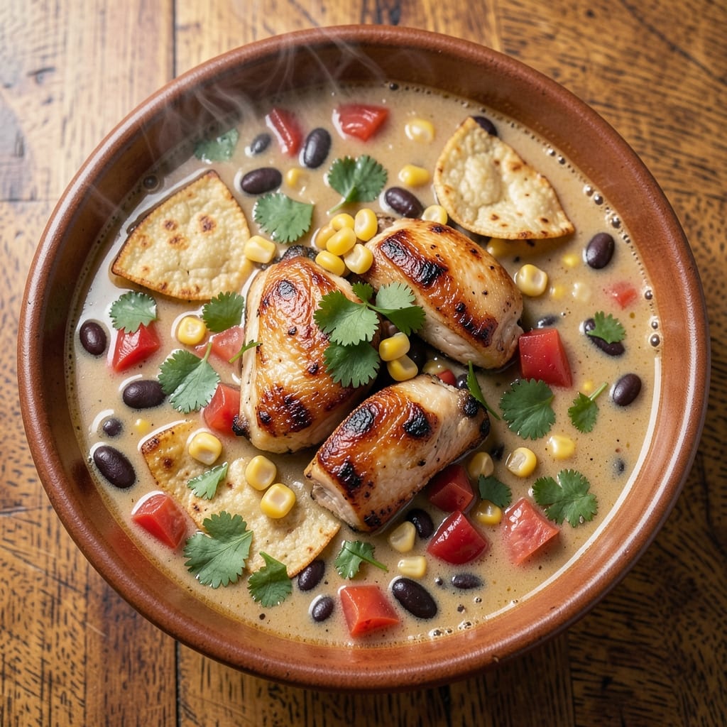 5-Star Chicken Tortilla Soup Recipe: Creamy, Spiced, and Restaurant-Level in One Pot