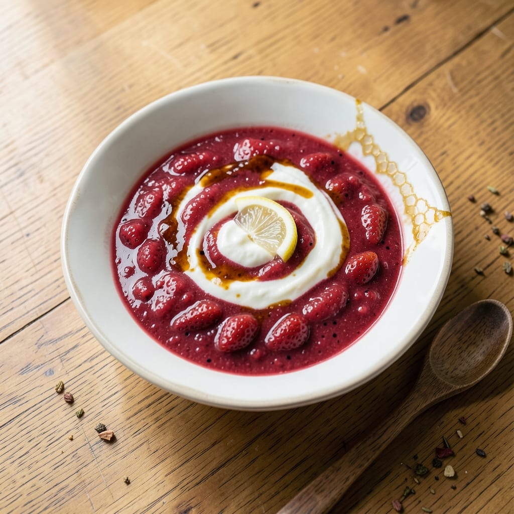 1900 Park Fare Strawberry Soup Recipe: Velvety Vanilla-Infused Summer Coolness