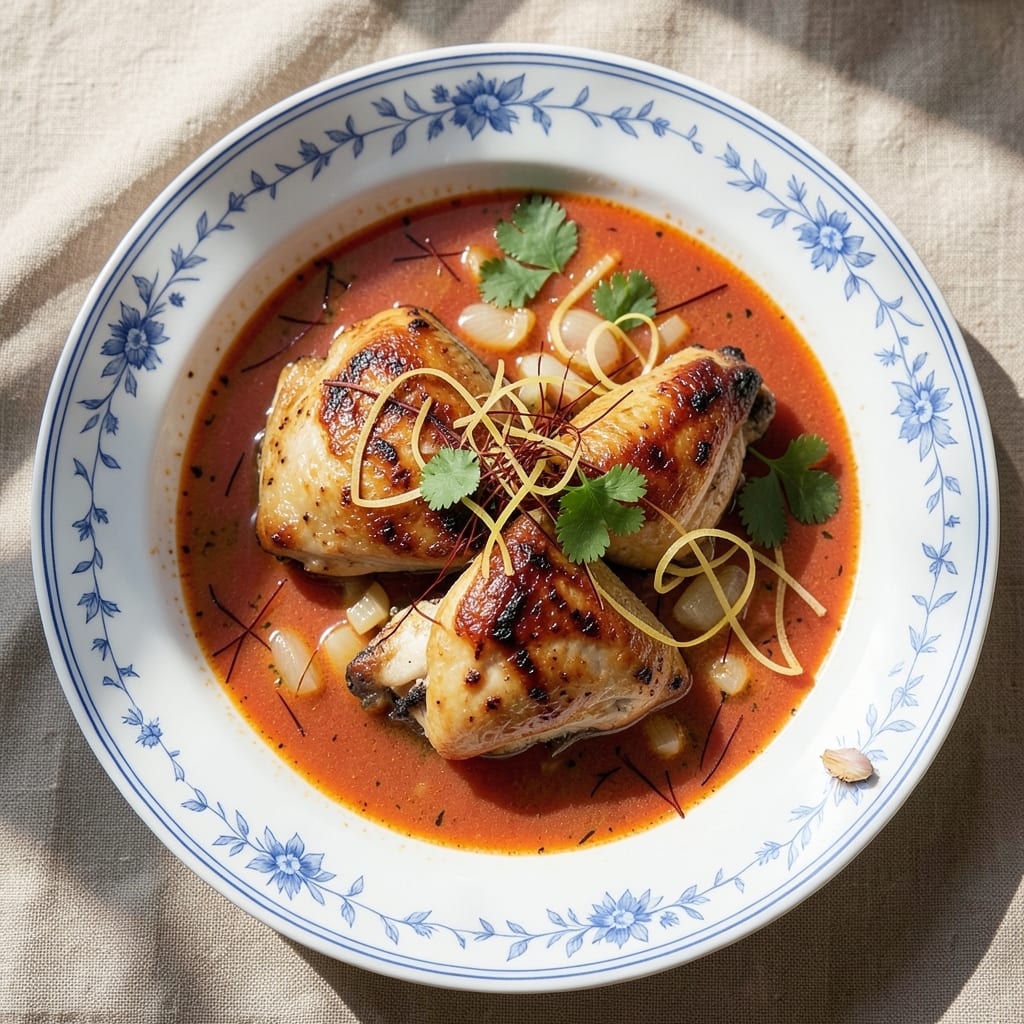 Aguadito Soup Recipe: Saffron-Infused Lemon Zest Brightness