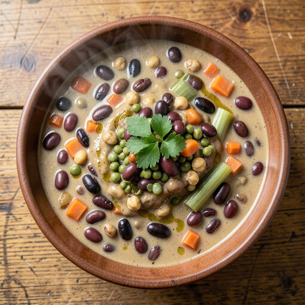 18 Bean Soup Crock Pot Recipe: Hearty Pantry-to-Pot Simmer with 18 Varieties