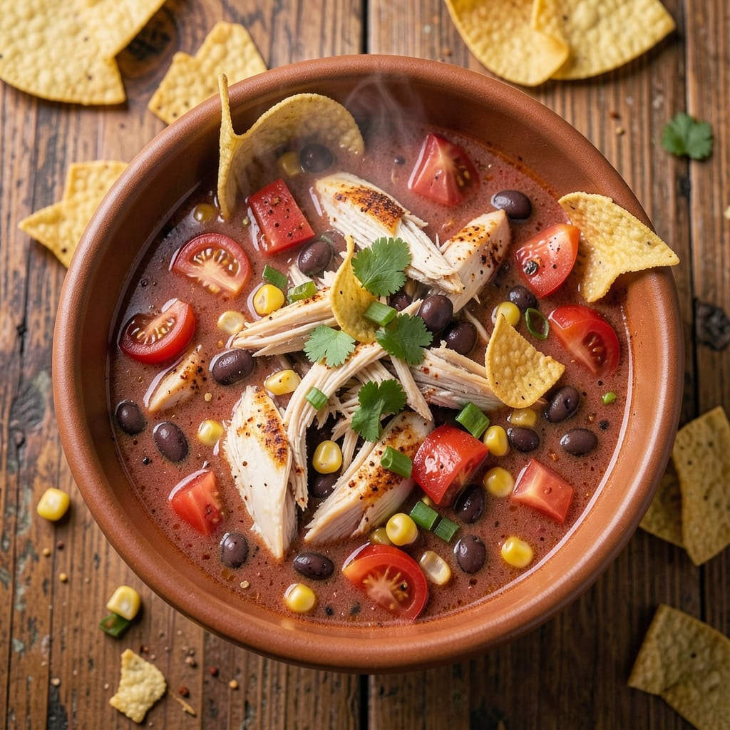 Aldi Chicken Tortilla Soup Recipe: Creamy Cumin-Kissed Tortilla Crunch