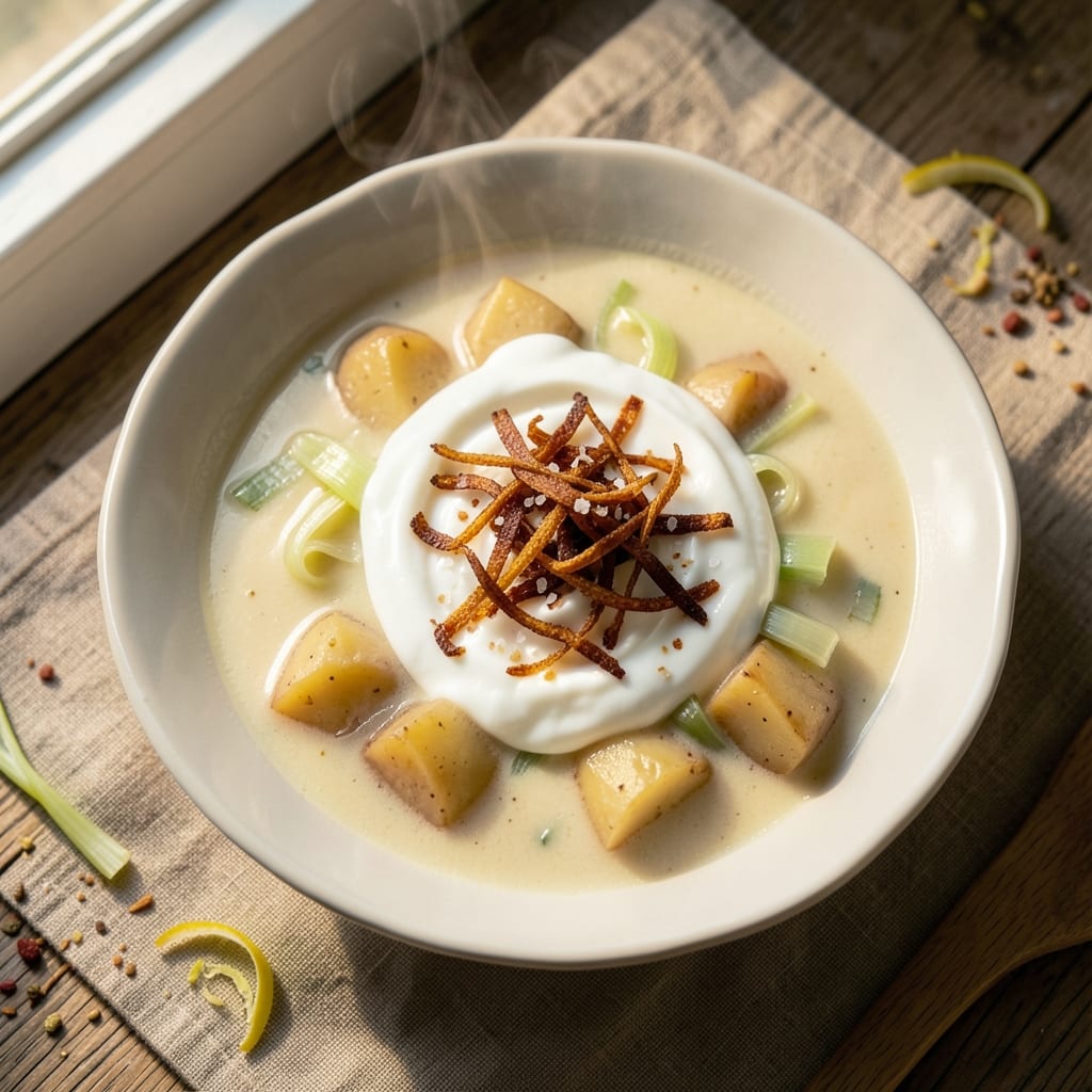 Alison Roman's Potato Leek Soup Recipe: Velvety Texture From Slow-Simmered Ingredients