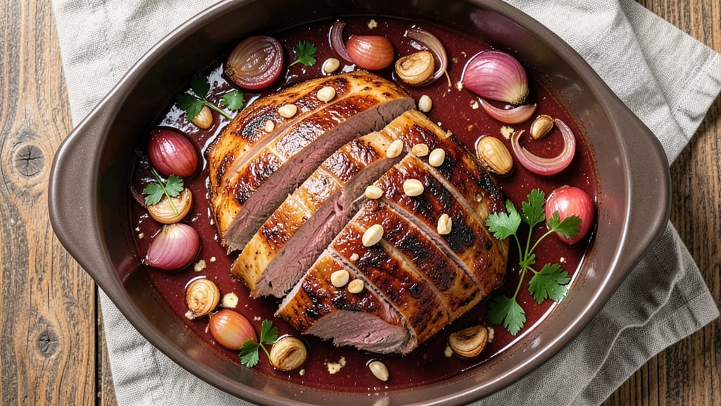 Bottom Round Roast Recipe with Onion Soup Mix: Savory Braised Beef with Umami Depth