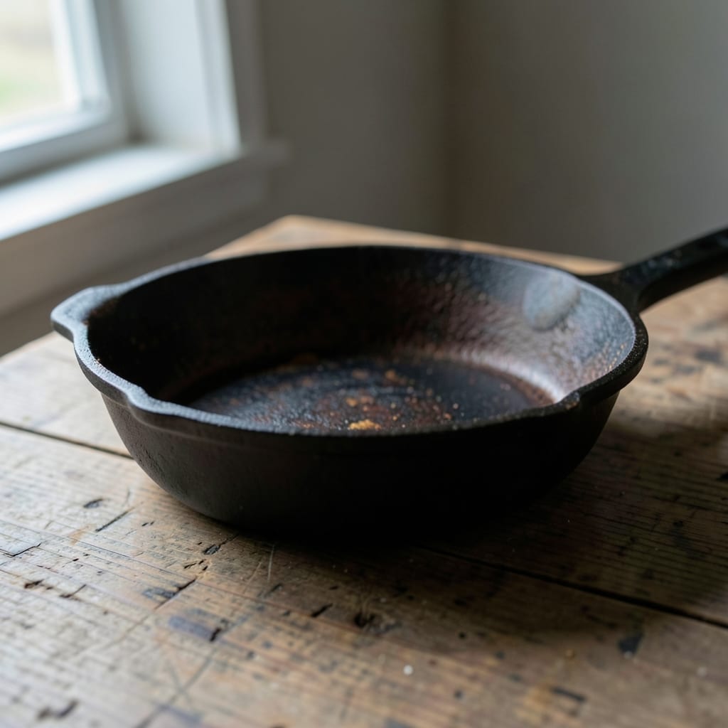 The cast iron skillet