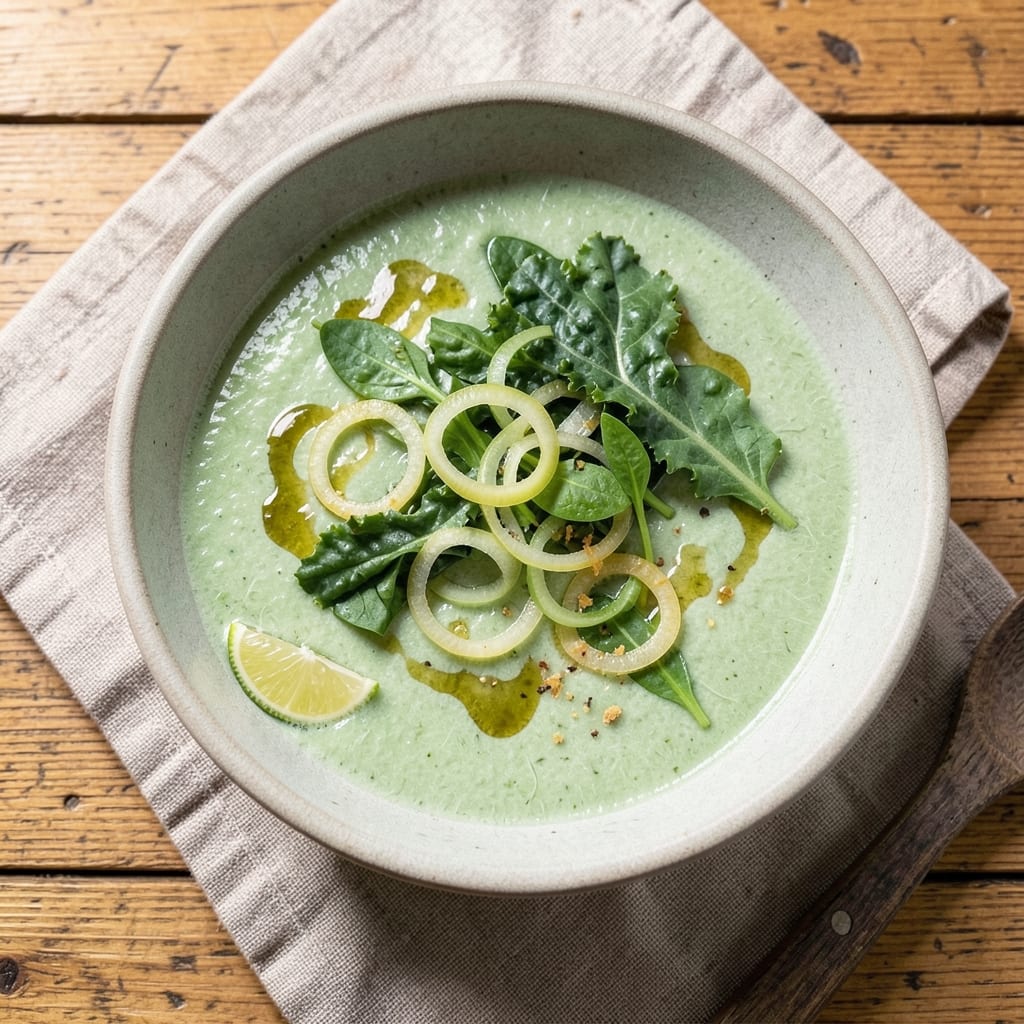 Aloe Vera Soup Recipe: Cooling Cucumber-Lime Refreshment with Hidden Greens
