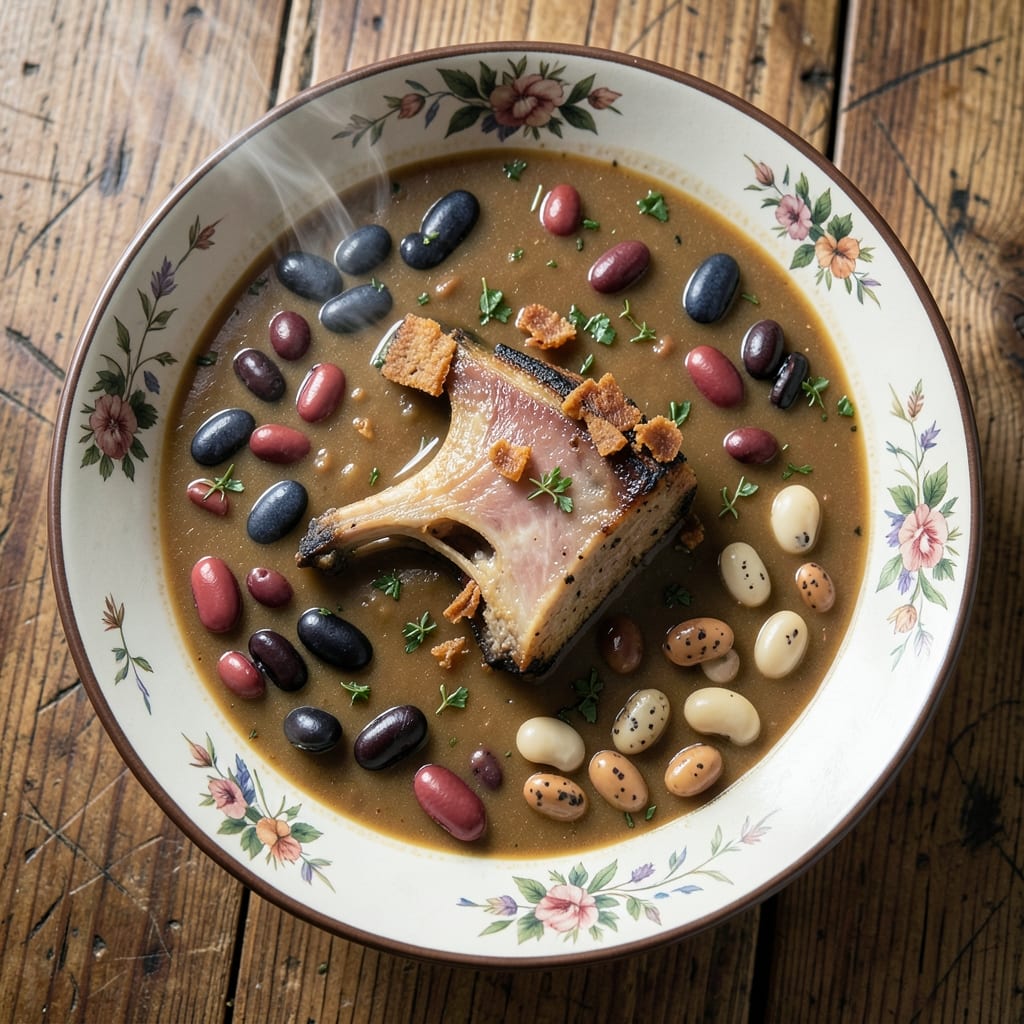 16 Bean Soup Recipe with Ham Bone: Slow-Simmered Depth From Bone to Bowl