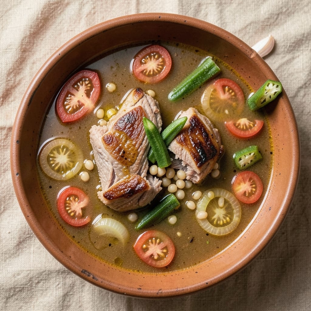Adasi Soup Recipe: Saffron-Kissed Lamb and Barley Comfort