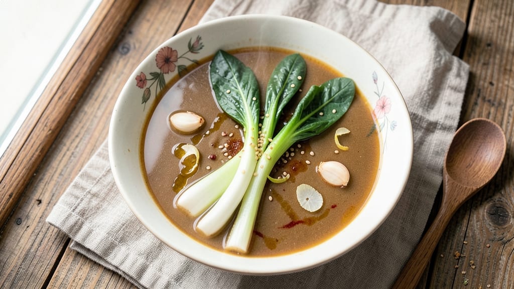 Bok Choy Miso Soup Recipe: Umami-Packed Broth With Silky Greens