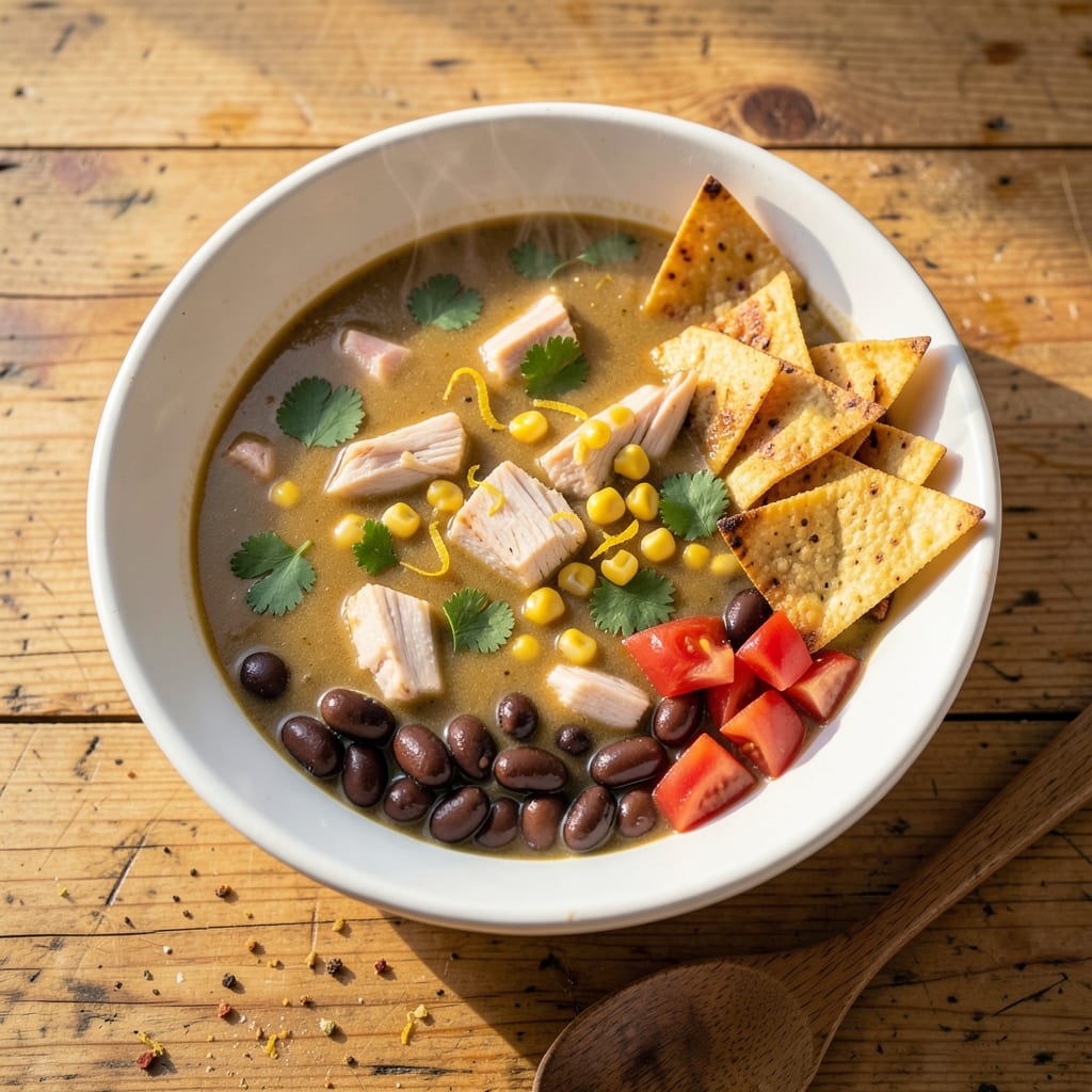 5-Can Chicken Tortilla Soup Recipe: Layered Texture Magic