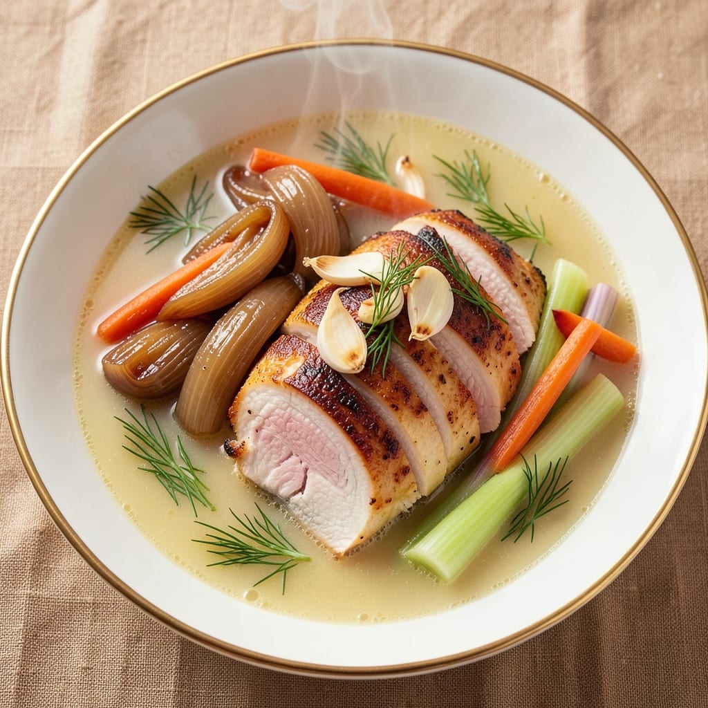 5 Star Chicken Soup Recipe: Homestyle Richness With Herbed Dill Crunch