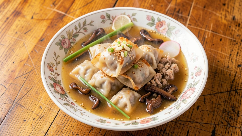Asian Chicken Dumpling Soup Recipe: Fragrant Ginger-Lemongrass Broth Magic