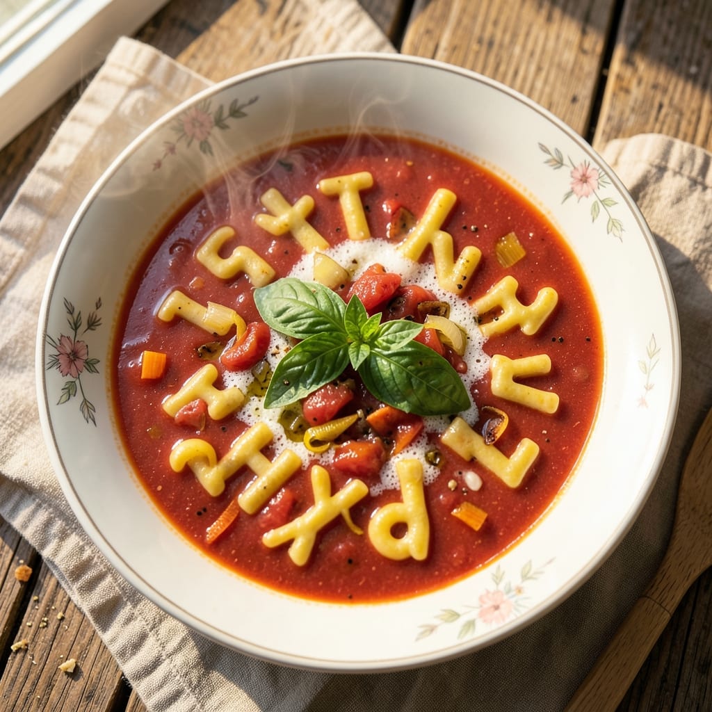 Alphabet Soup Recipe Tomato: Childhood Nostalgia in Every Bowl