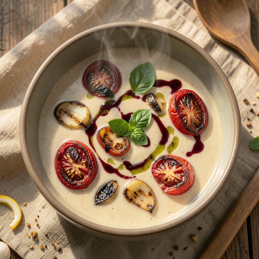 110-Grill Tomato Soup Recipe: Smoky Charred Depth Without the Grill