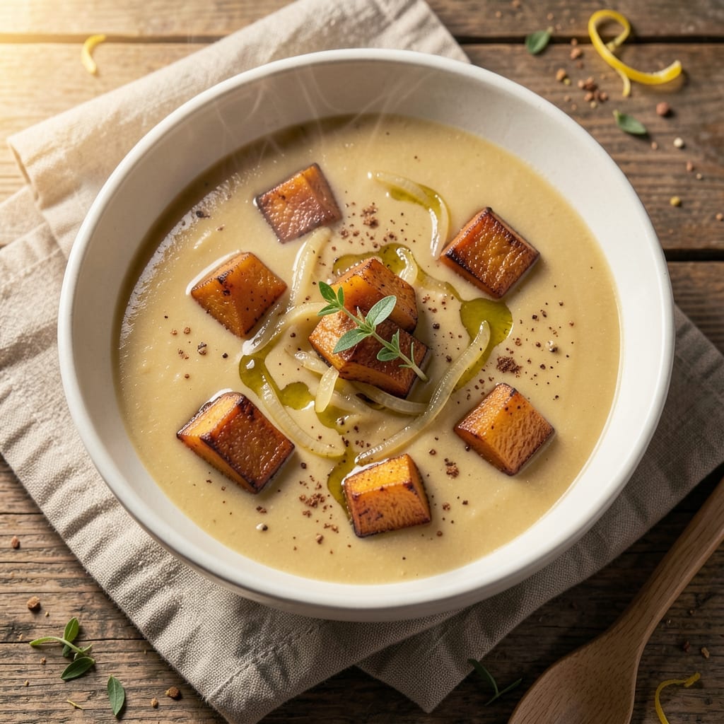 Air Fryer Butternut Squash Soup Recipe: Roasted Depth Without the Mess