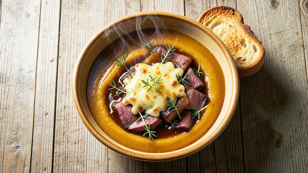 Better Than Bouillon French Onion Soup Recipe: Crispy Gruyère Crowns Over Silky Caramelized Base